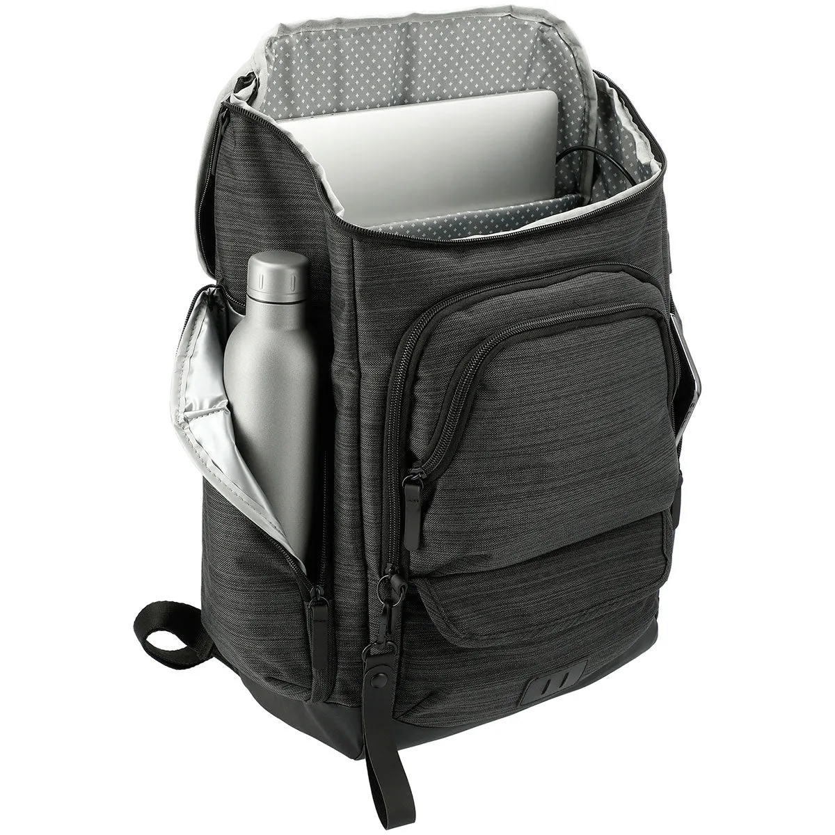 3 Day NBN Charcoal Whitby 15" Computer Backpack w/ USB Port