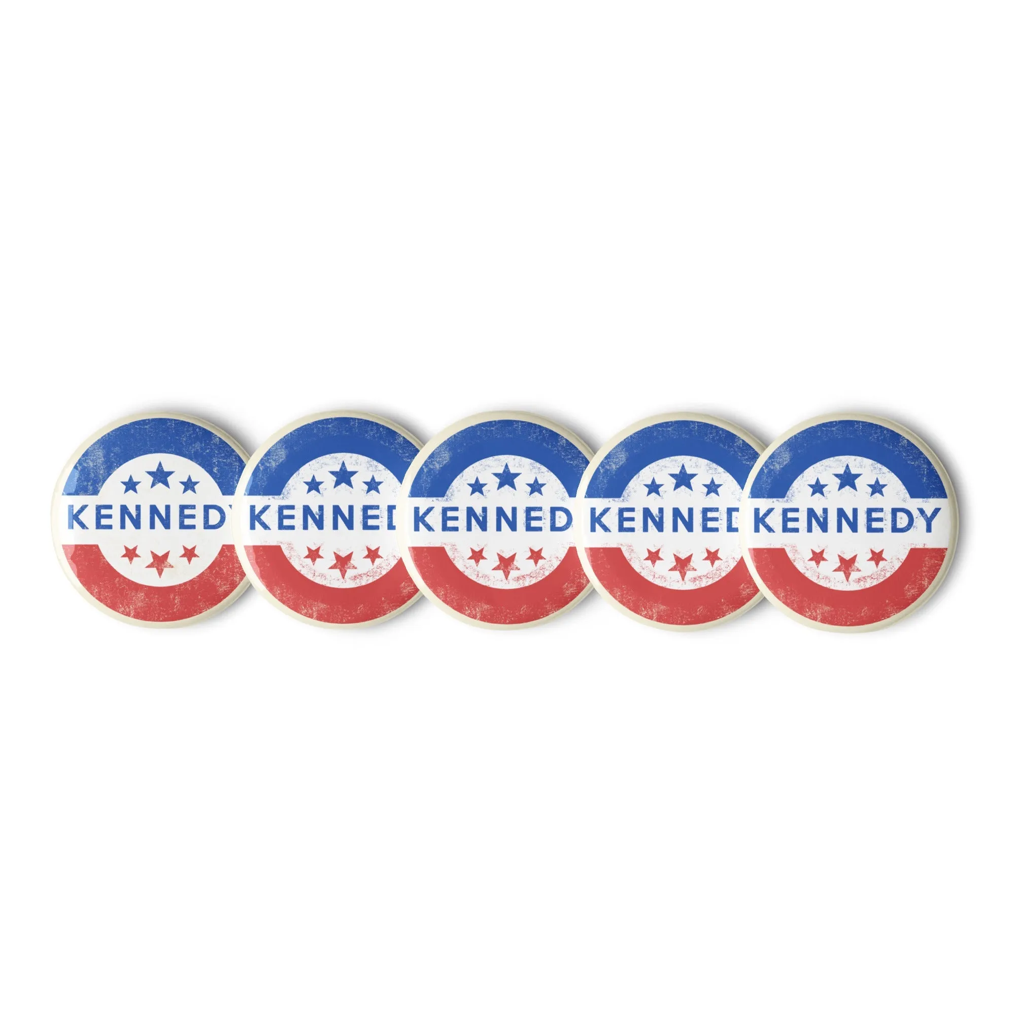 5 Kennedy Buttons