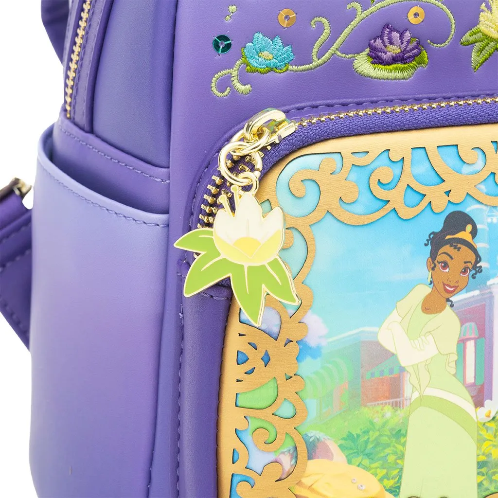 707 Street Exclusive - Loungefly Disney Princess Dreams Series Tiana Mini Backpack