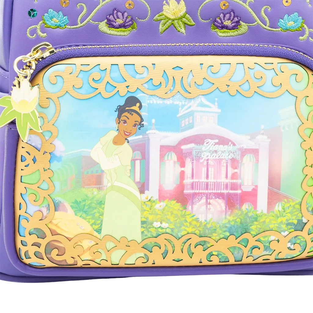 707 Street Exclusive - Loungefly Disney Princess Dreams Series Tiana Mini Backpack