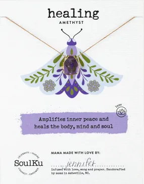 Amethyst Alchemy Necklace for Healing