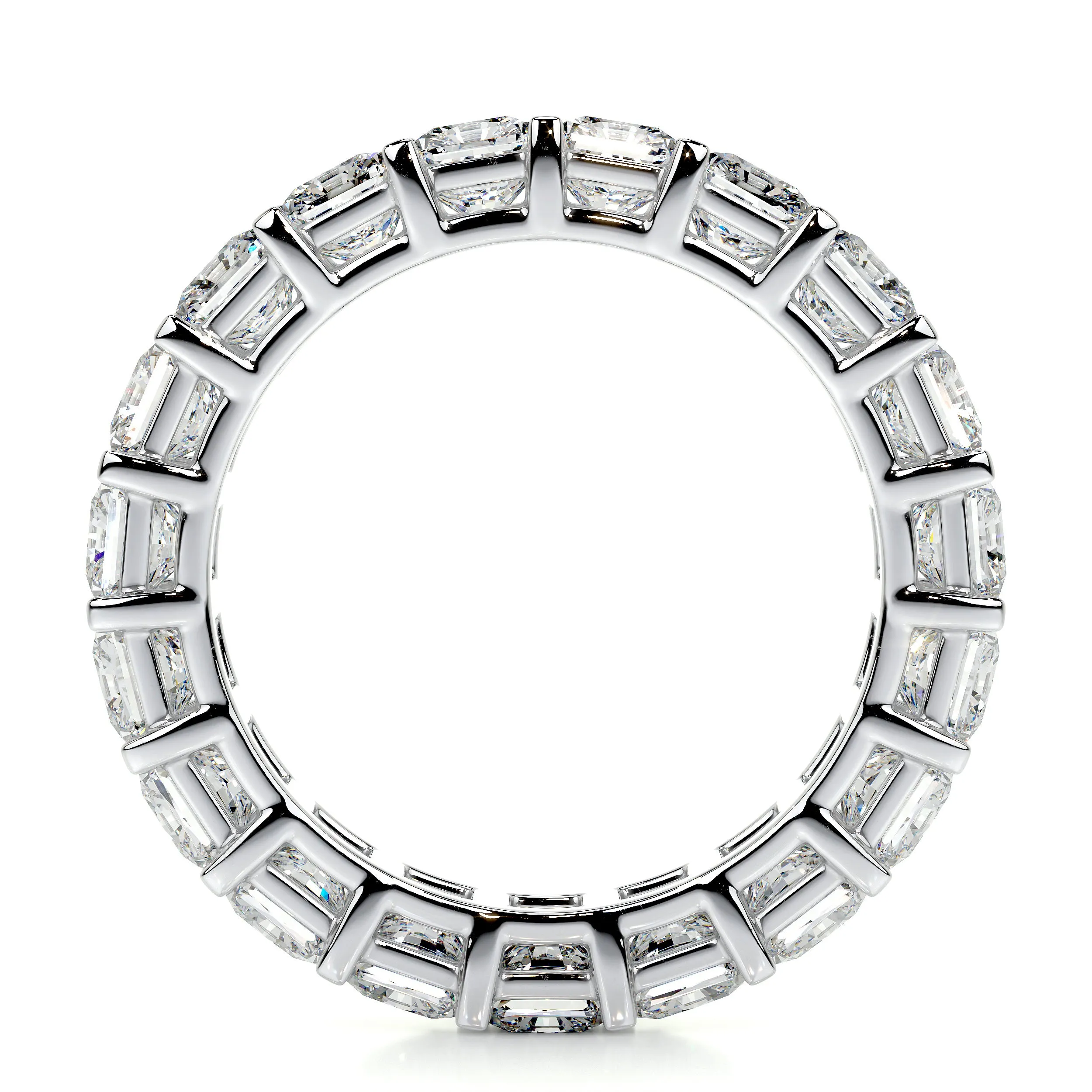 Andi Lab Grown Eternity Wedding Ring - Platinum