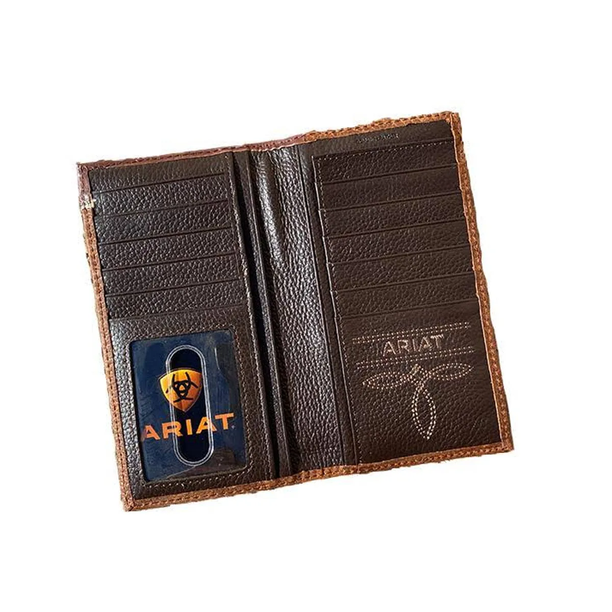 Ariat Men's Diamond Cutout Rodeo Wallet