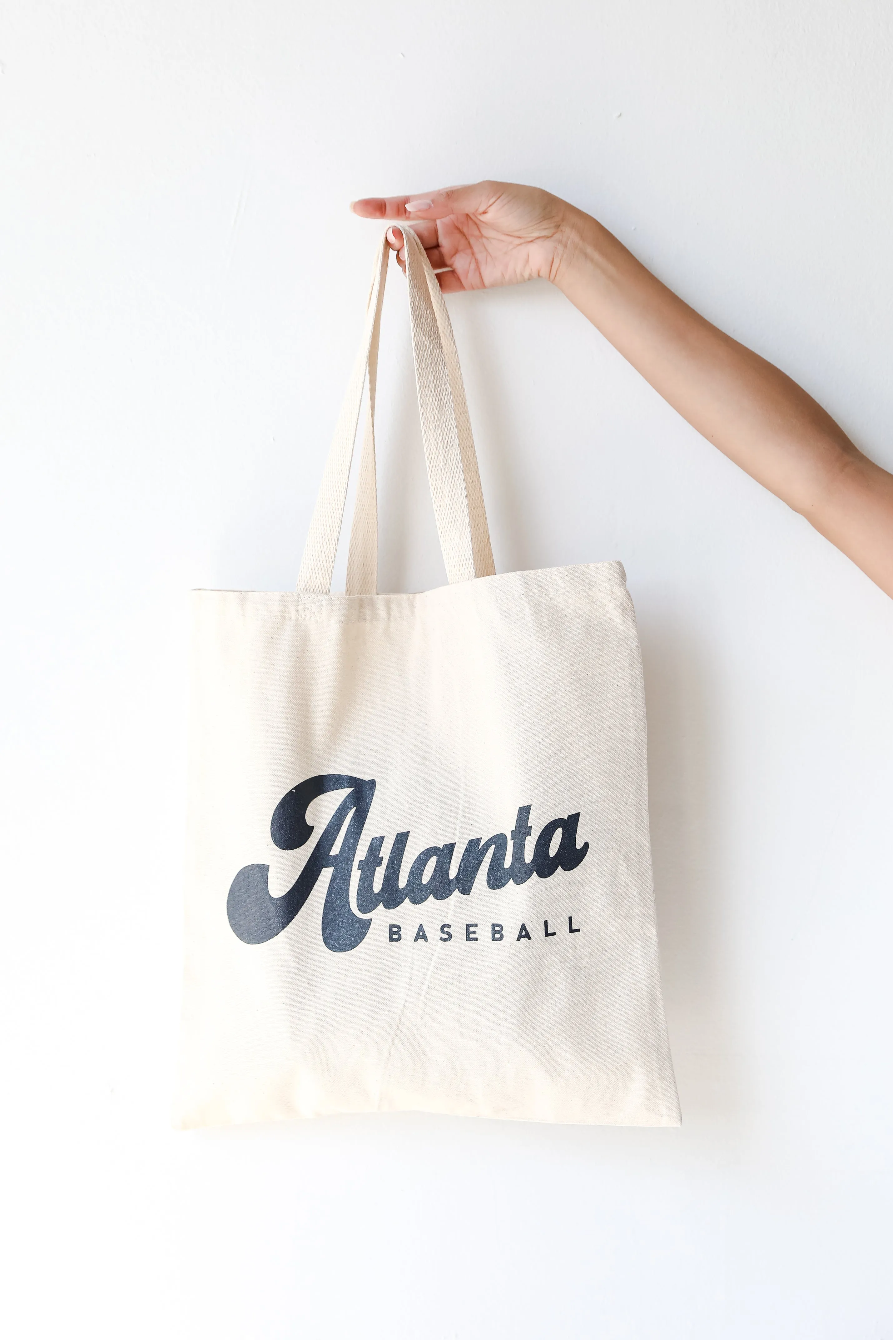 Atlanta Baseball Tote Bag