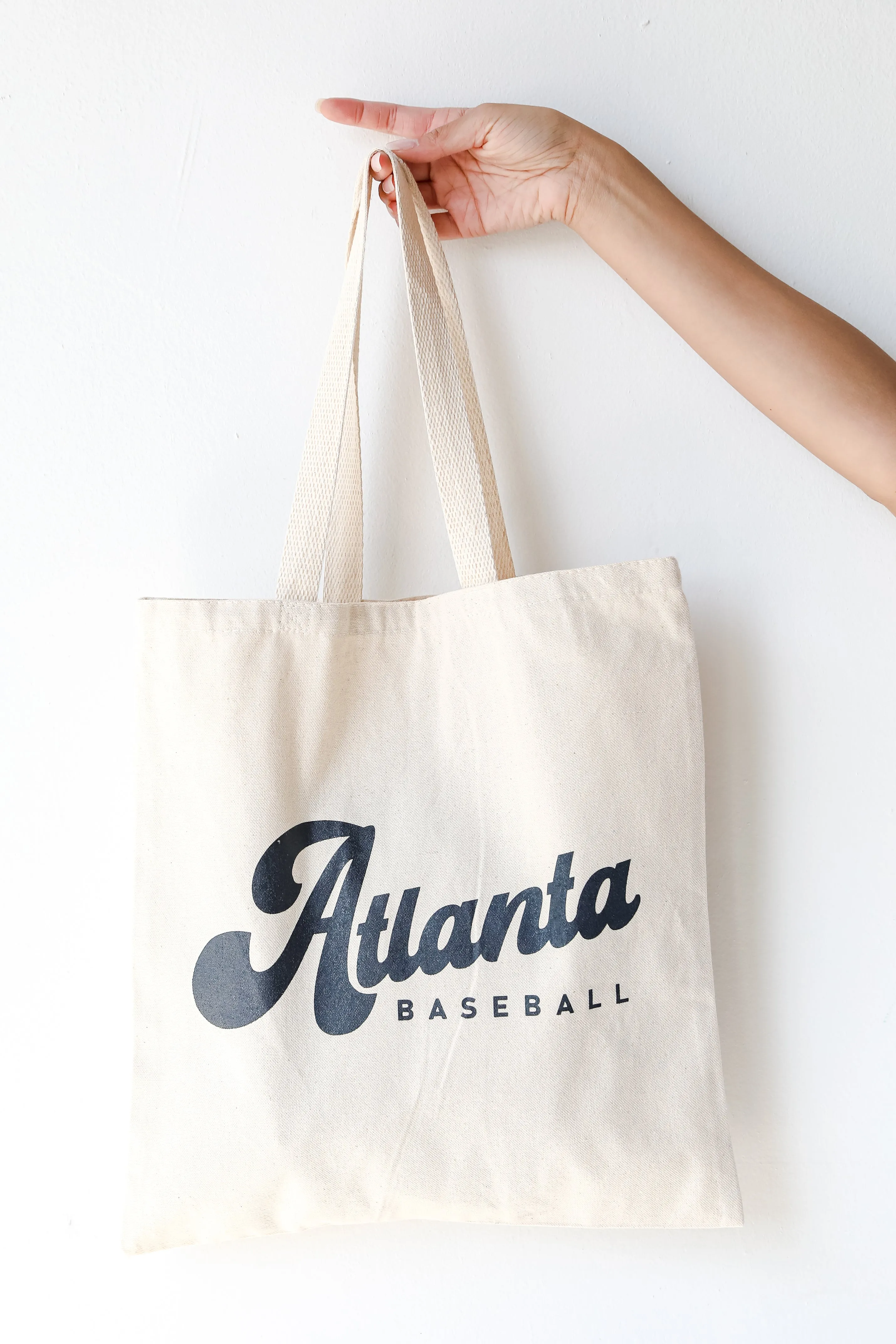 Atlanta Baseball Tote Bag