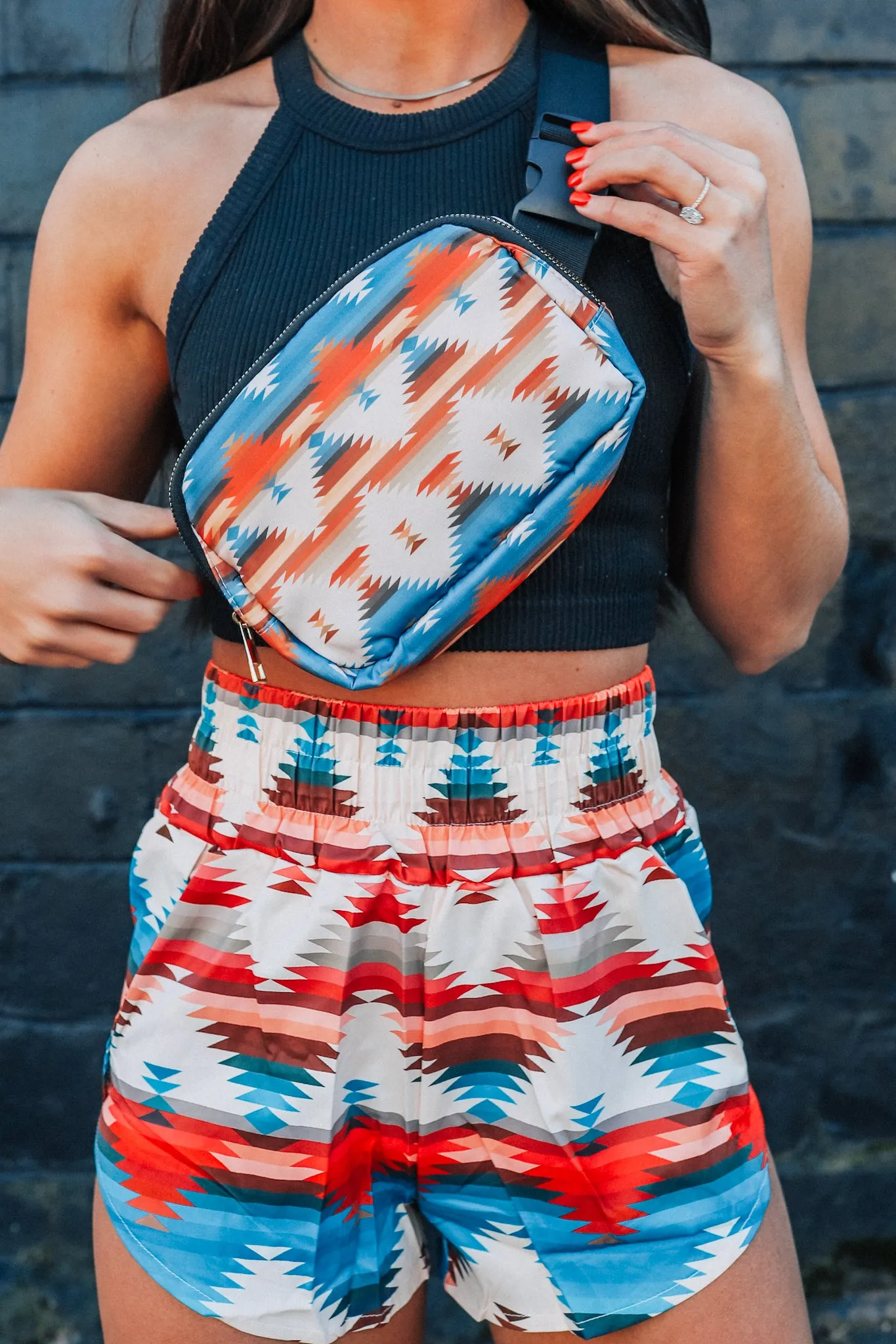 Aztec Crossbody Bag