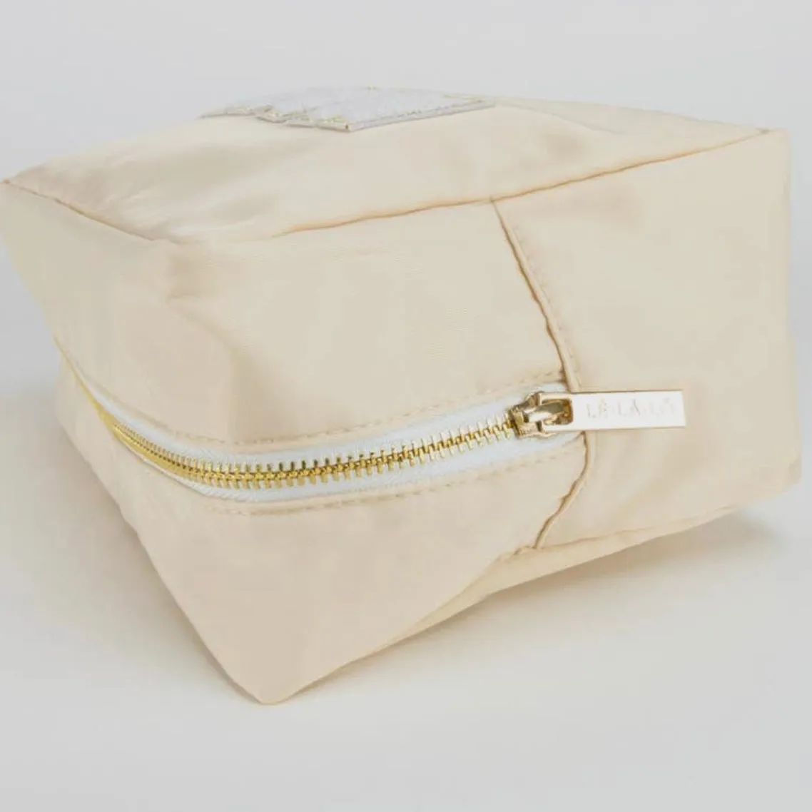 Babe Ivory Nylon Travel Bag