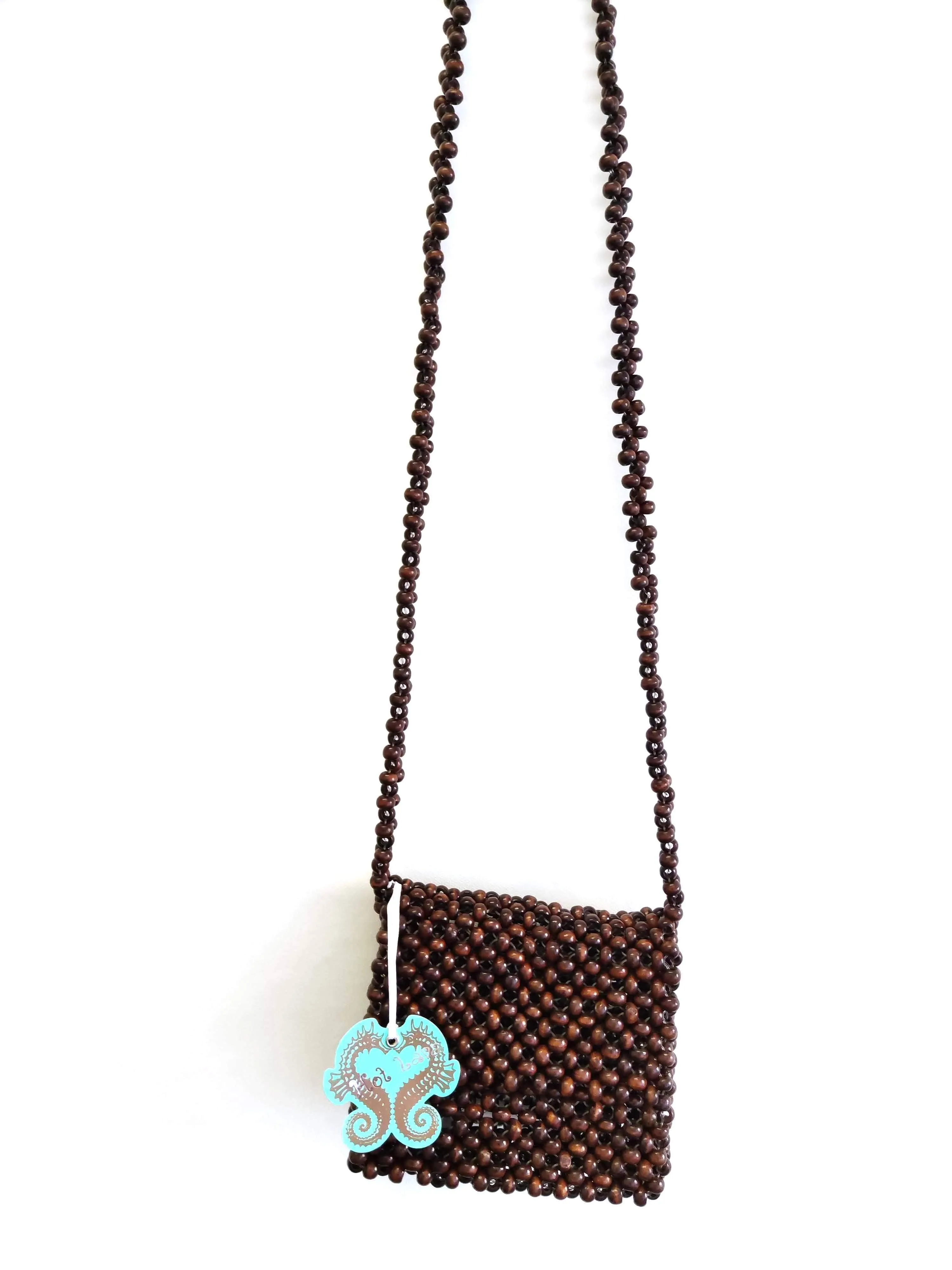 BAG MALU CROSSOVER WOOD BROWN HOT LAVA