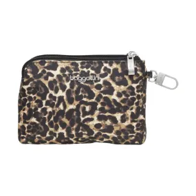 Baggallini On the Go Daily RFID Pouch - Wild Cheetah