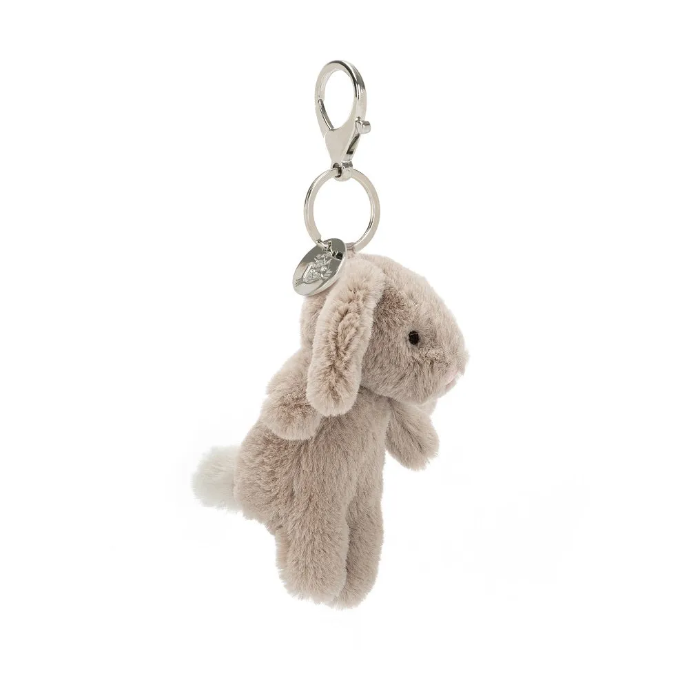 Bashful Beige Bunny Bag Charm