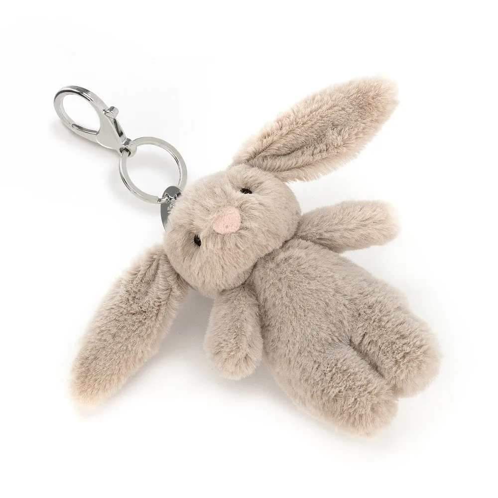 Bashful Beige Bunny Bag Charm