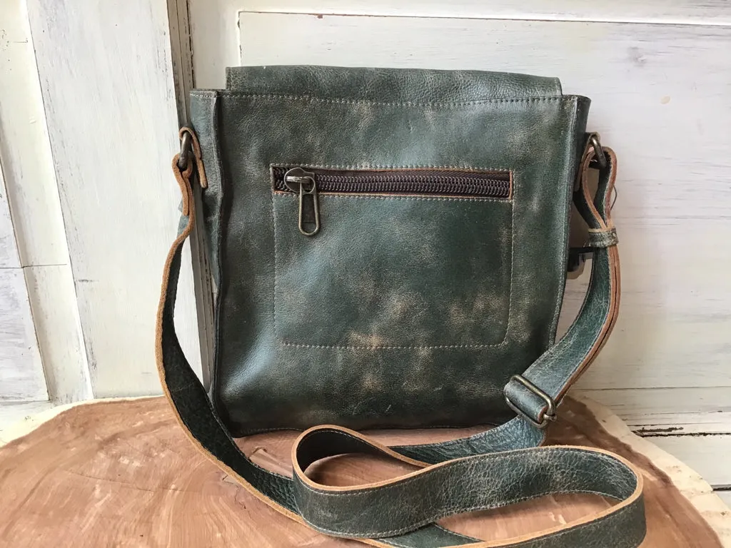 Bed|Stu Dark Teal Lux Venice Beach Crossbody Purse