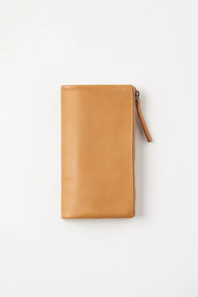 Capri Wallet Large - Tan