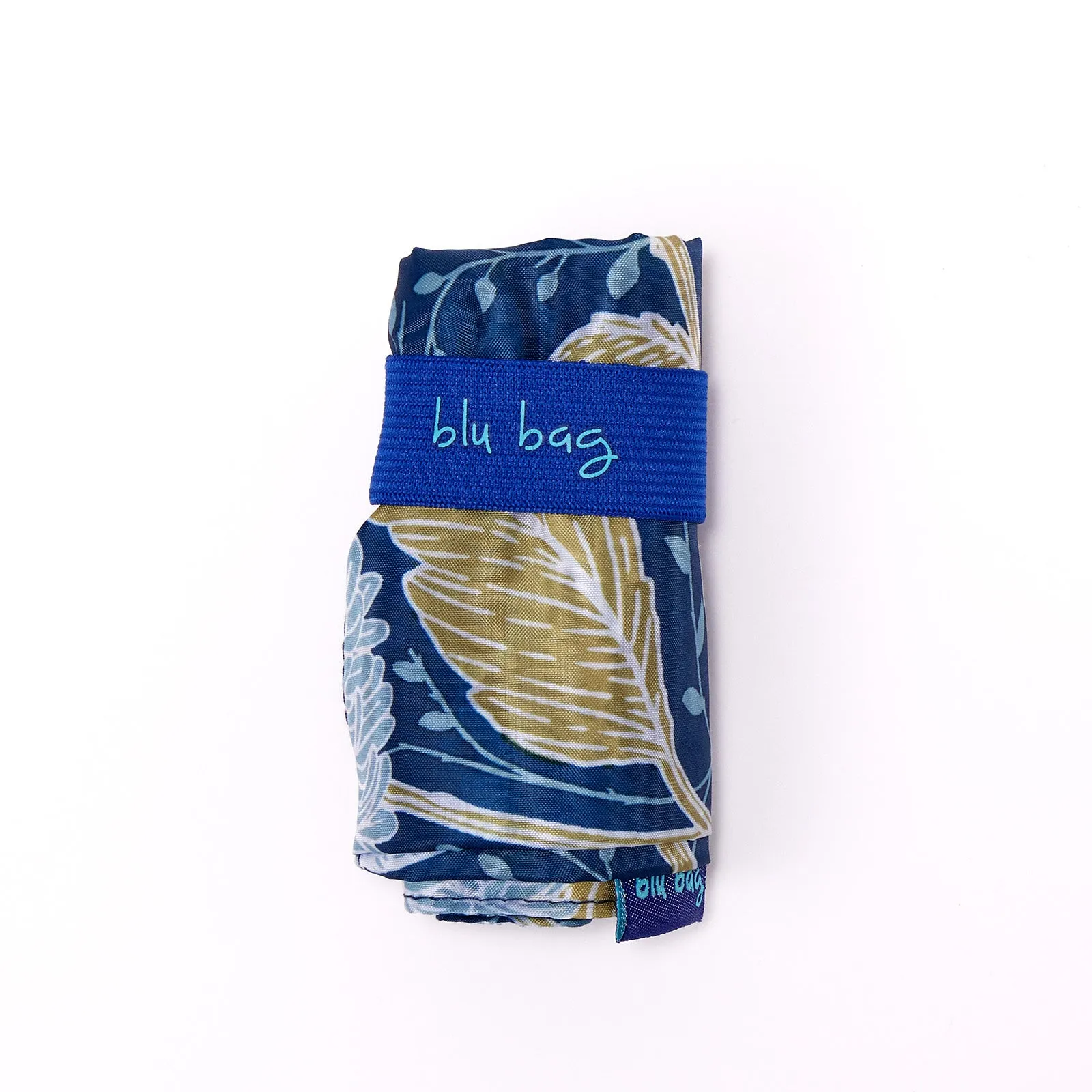 Chrysanthemum blu Reusable Shopping Bag