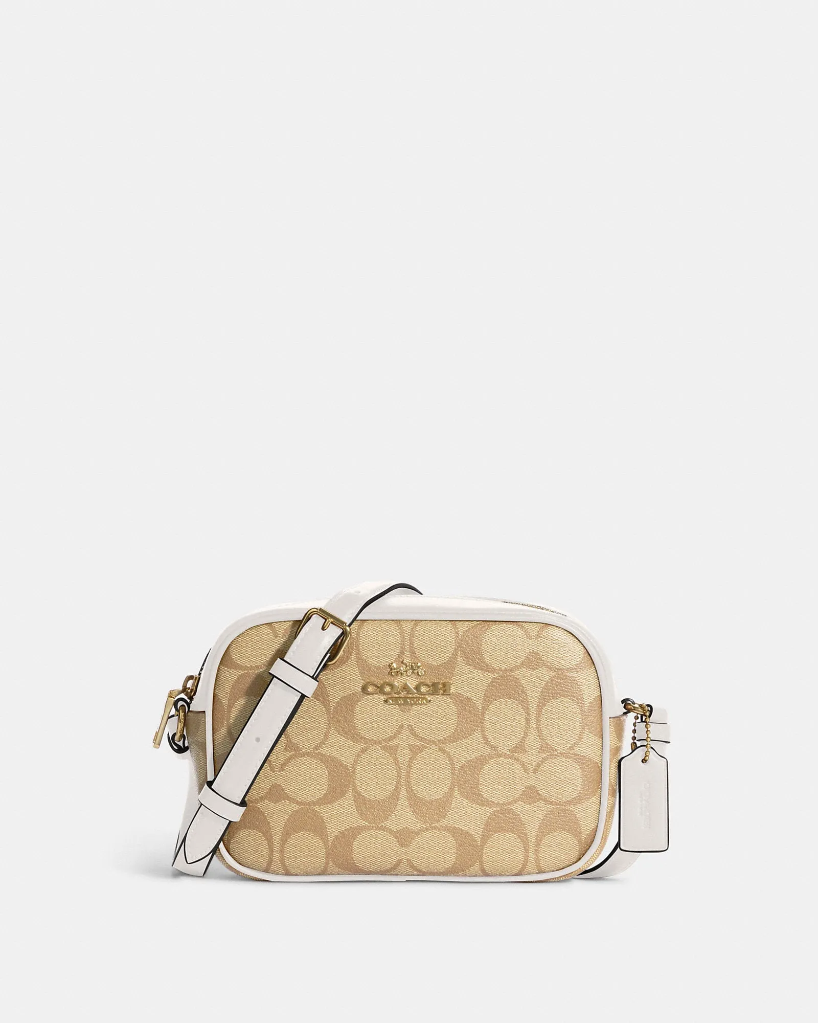 Coach Mini Jamie Camera Bag In Signature Canvas