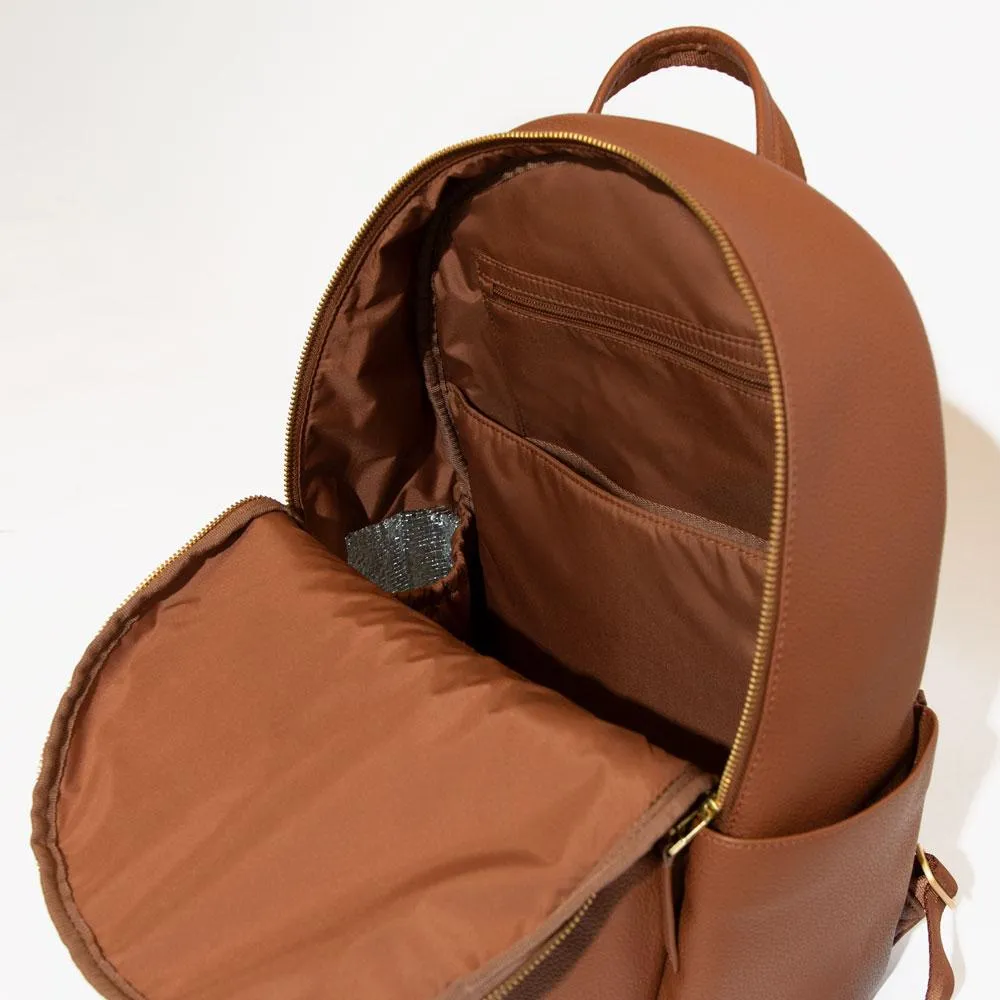 Cognac Classic City Backpack II