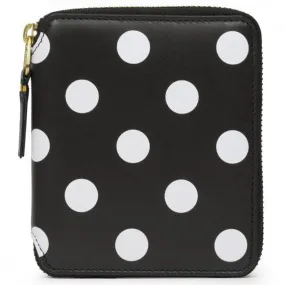 Comme des Garcons Polka Dots Wallet - Black