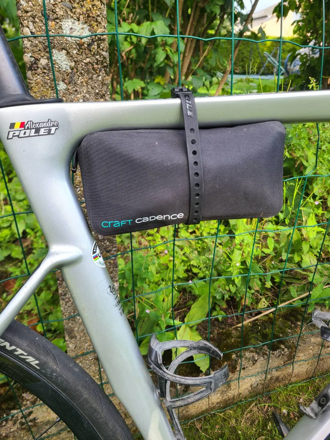 Craft Cadence Saddle Bag / Cycling Wallet Hybrid | 2-in-1 | Voile Straps®