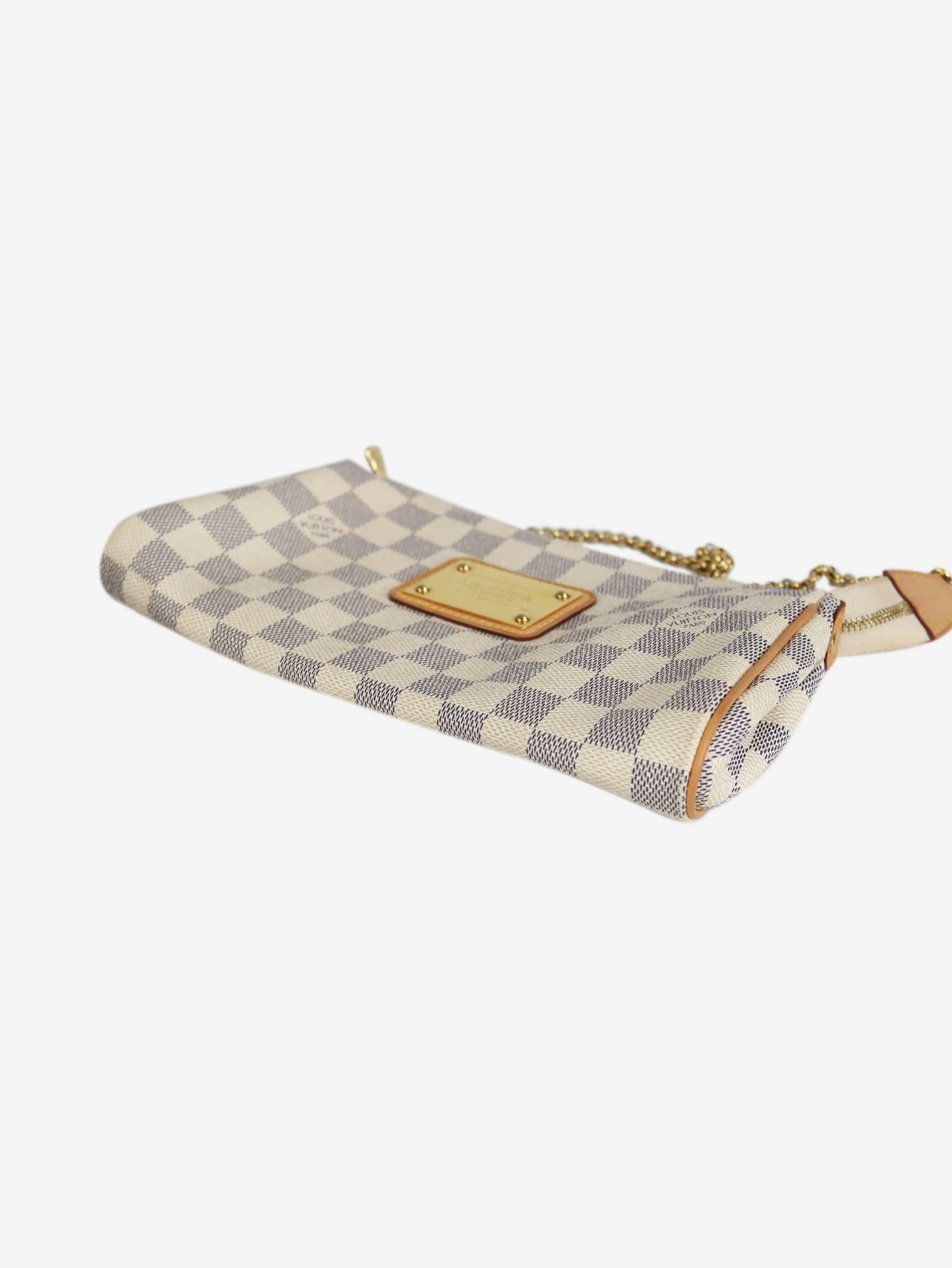 Cream 2011 Damier Azur Eva bag