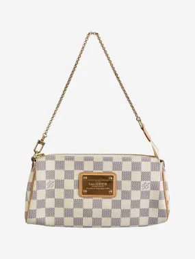 Cream 2011 Damier Azur Eva bag