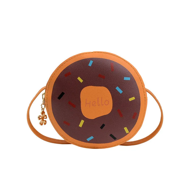 Donut Small Messenger Bag Shoulder Purse Baby Wholesale Accessories