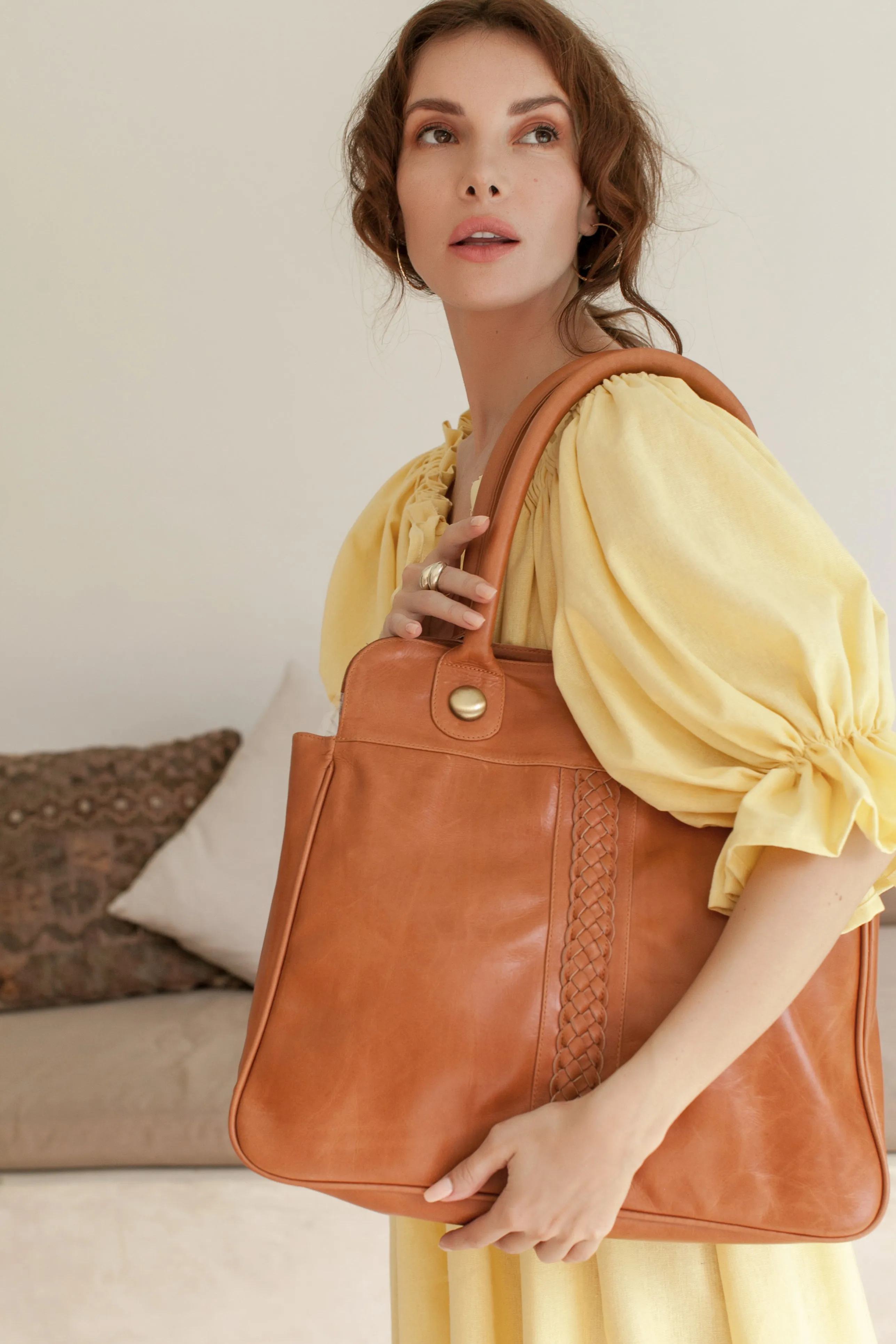 Freedom Leather Tote