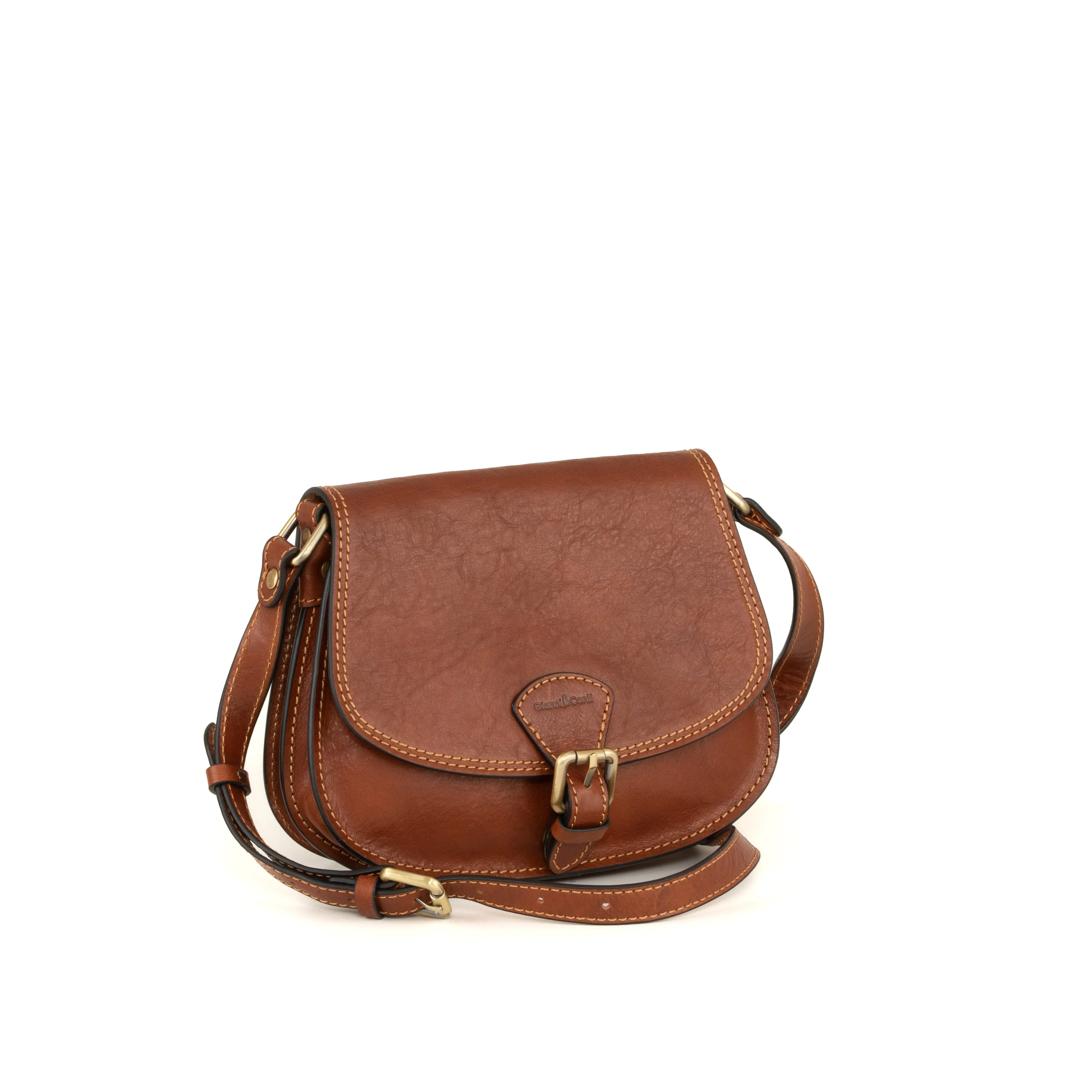 Gianni Conti 913121 Leather Crossbody Bag