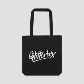 Glitterbox White Logo Tote Bag