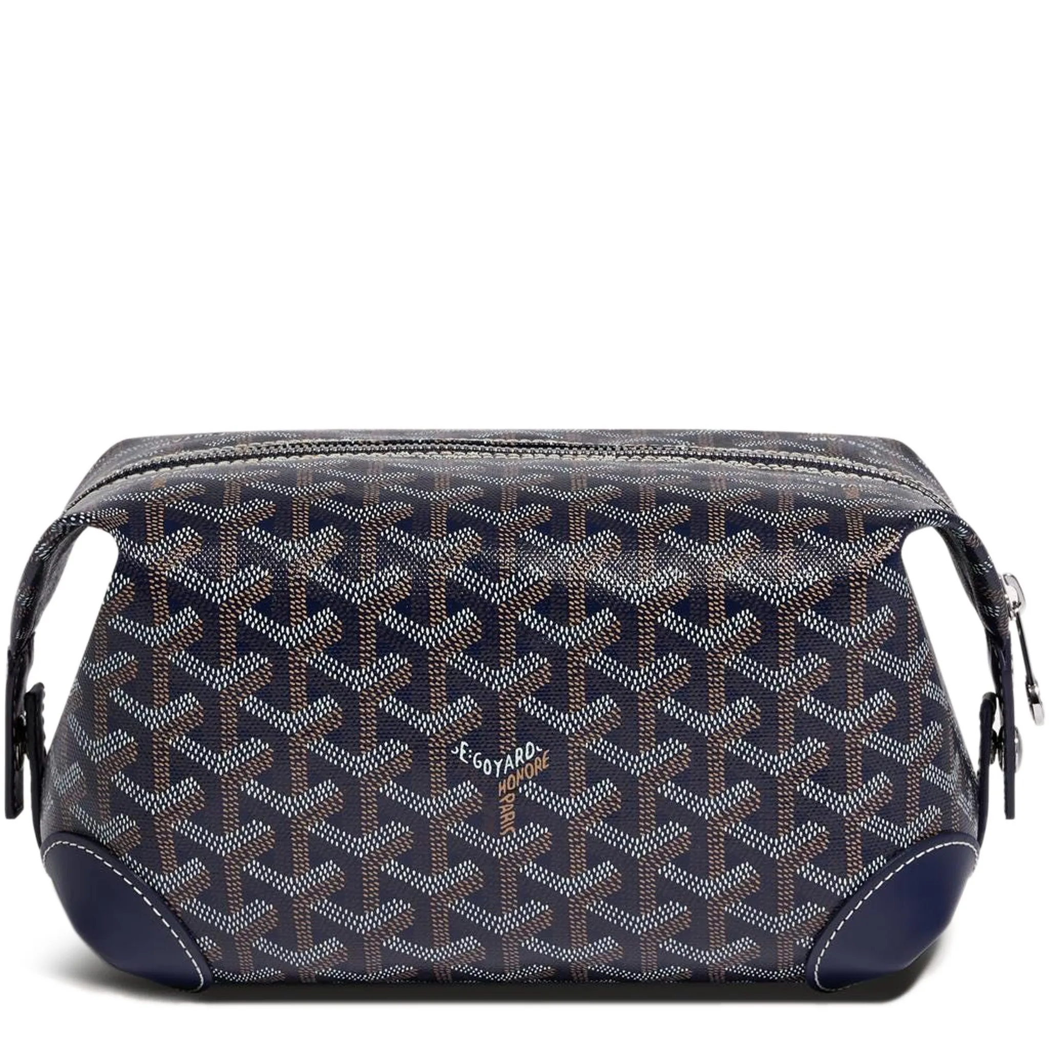 Goyard Bowling 25 Navy Toiletry Bag