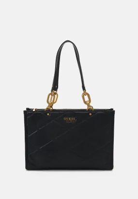 GUESS Cilian Girlfriend Tote Bag Black