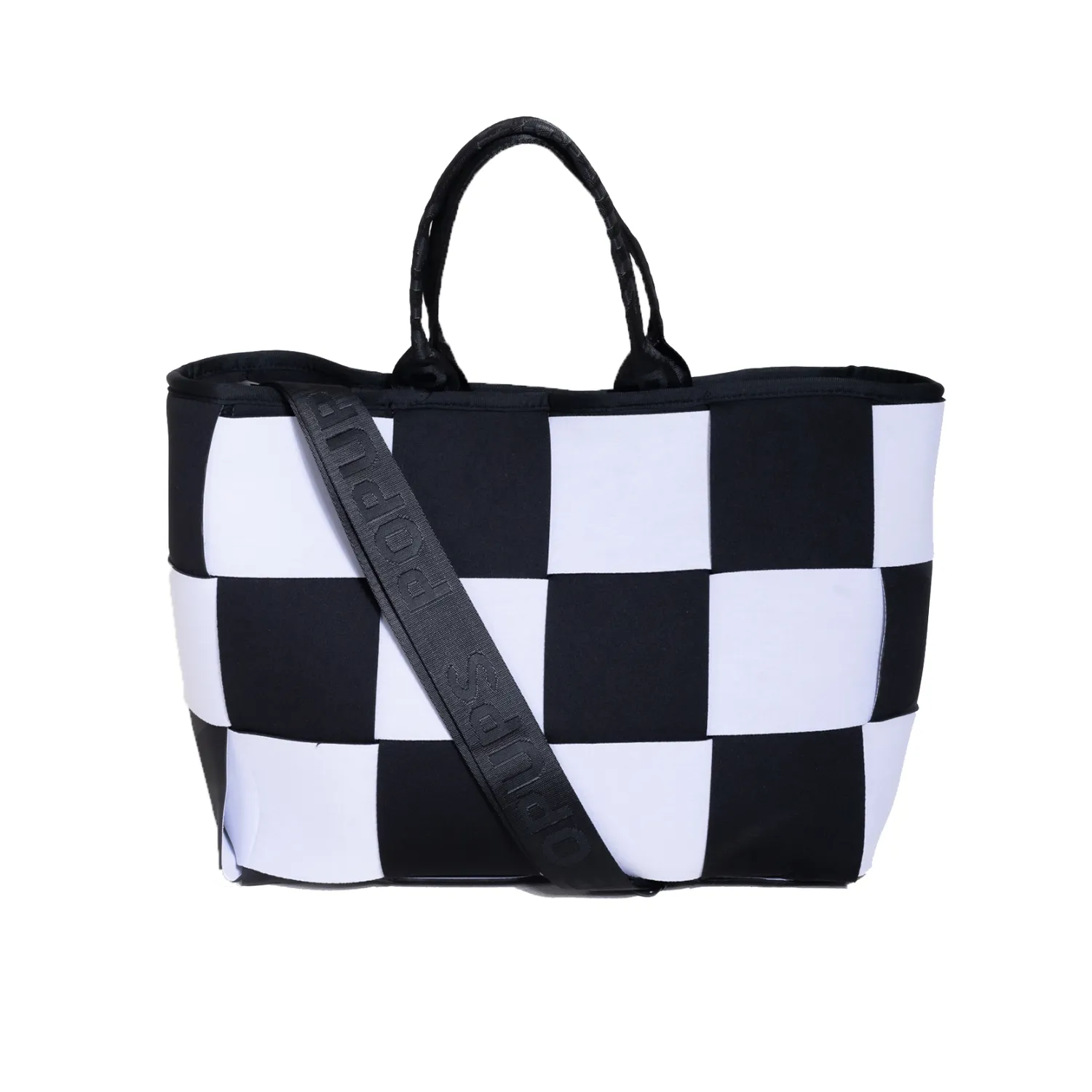 ICON TOTE   MINI ICON TOTE - BLACK & WHITE