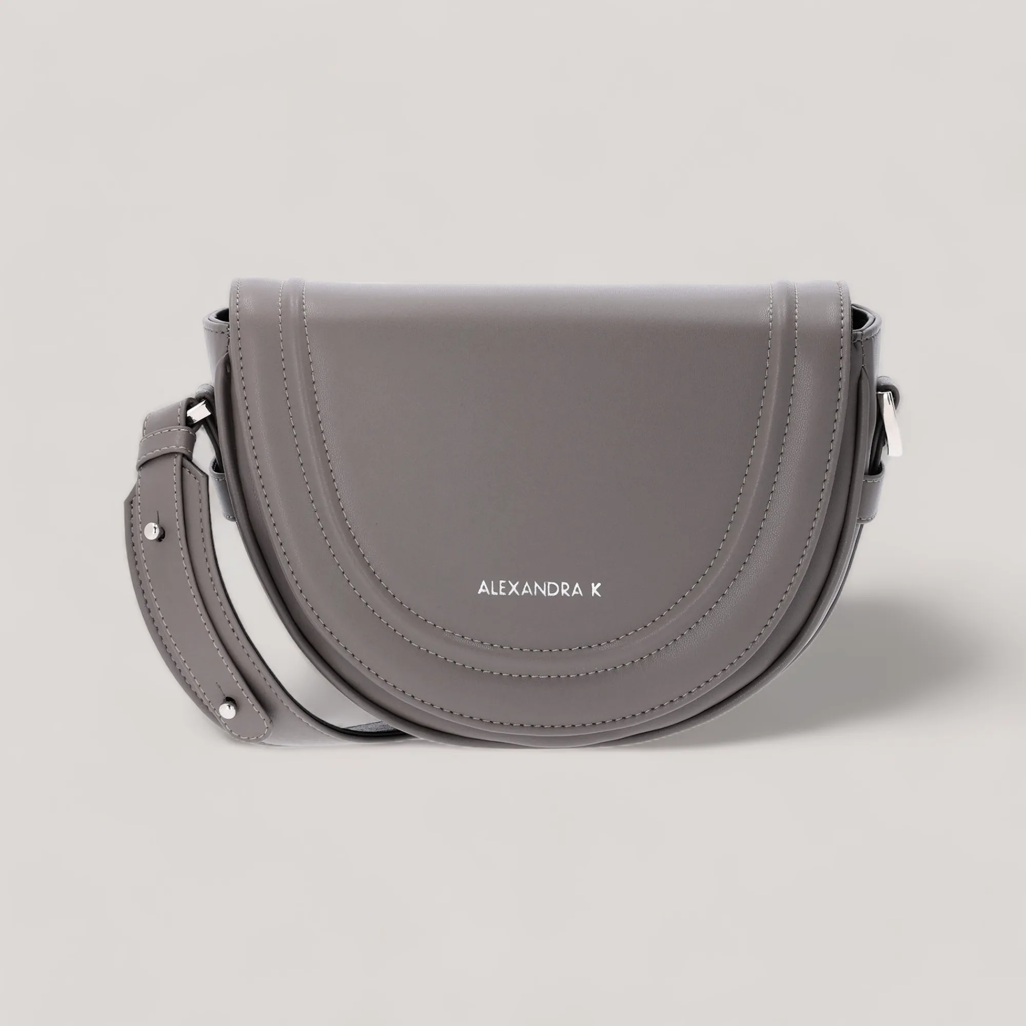 Joy Midi - Shoulder Bag - Rhino Grey Corn Leather