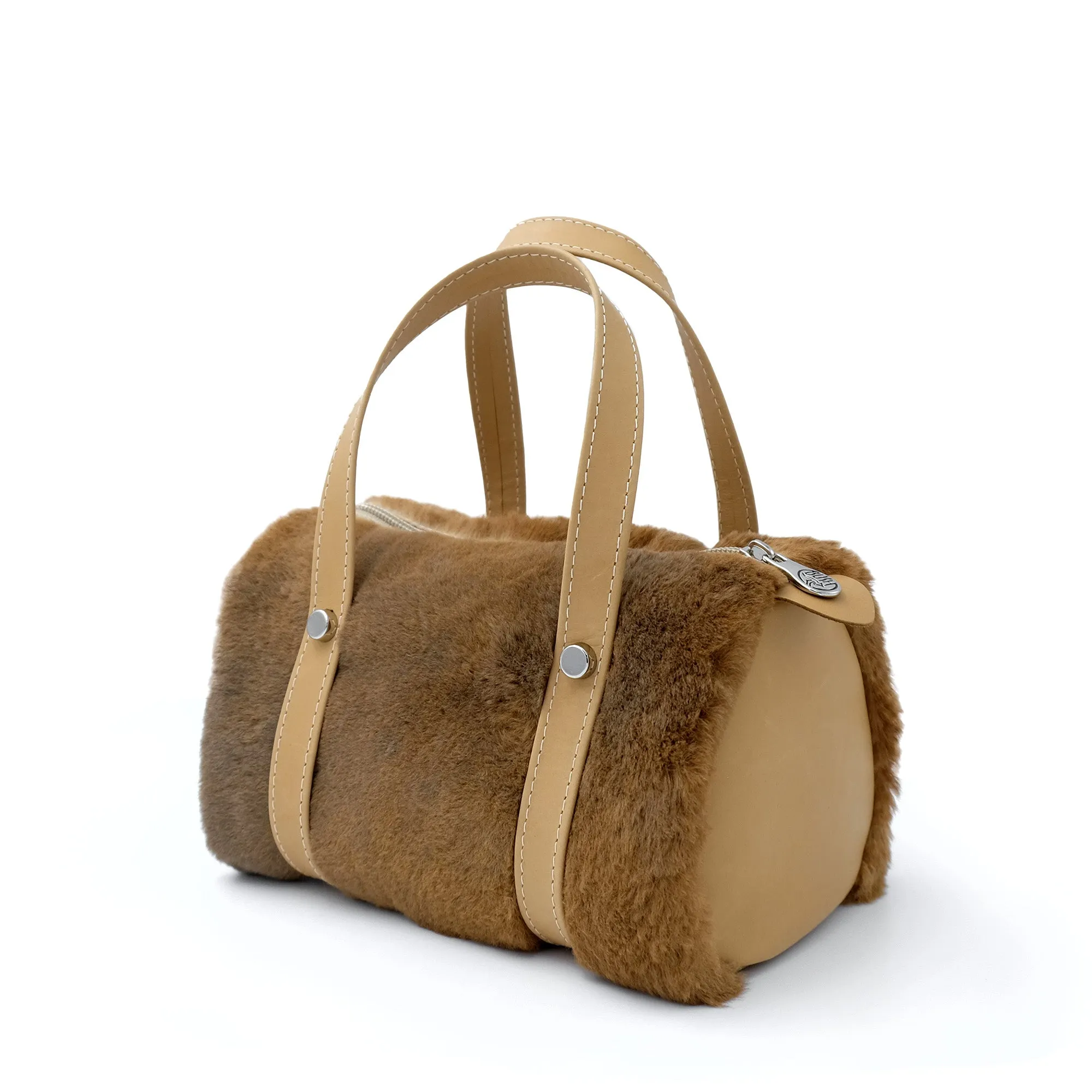 Kangaroo Fur Bag with Fittings - Genuine Kangaroo Fur Bag - 100% Australian Made