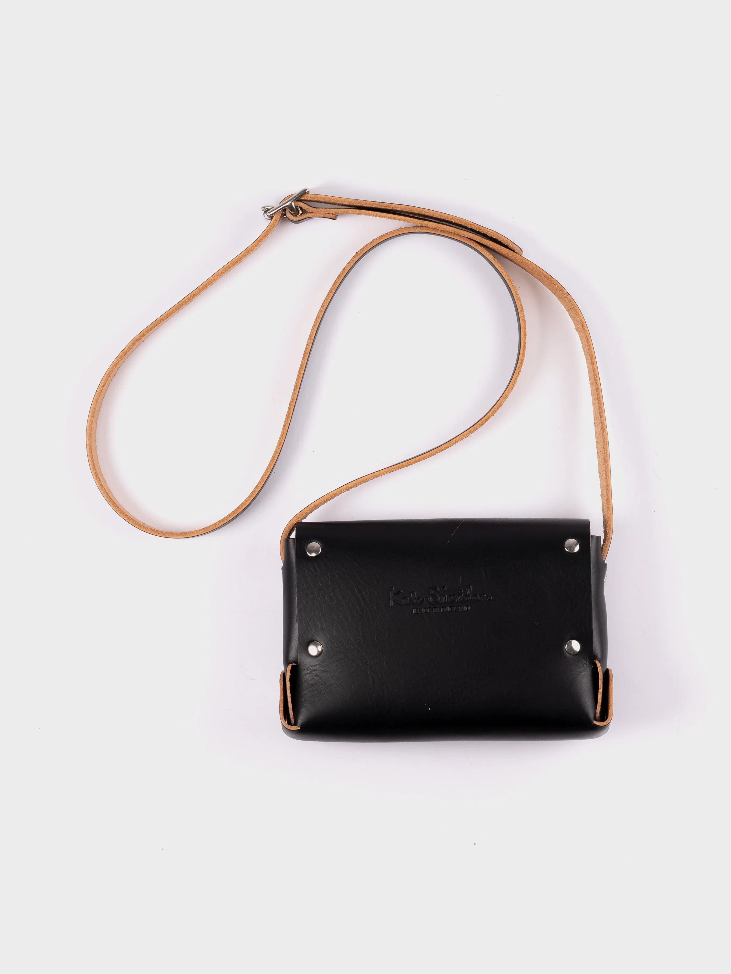 Kate Sheridan Jigsaw Bag - Black Raw