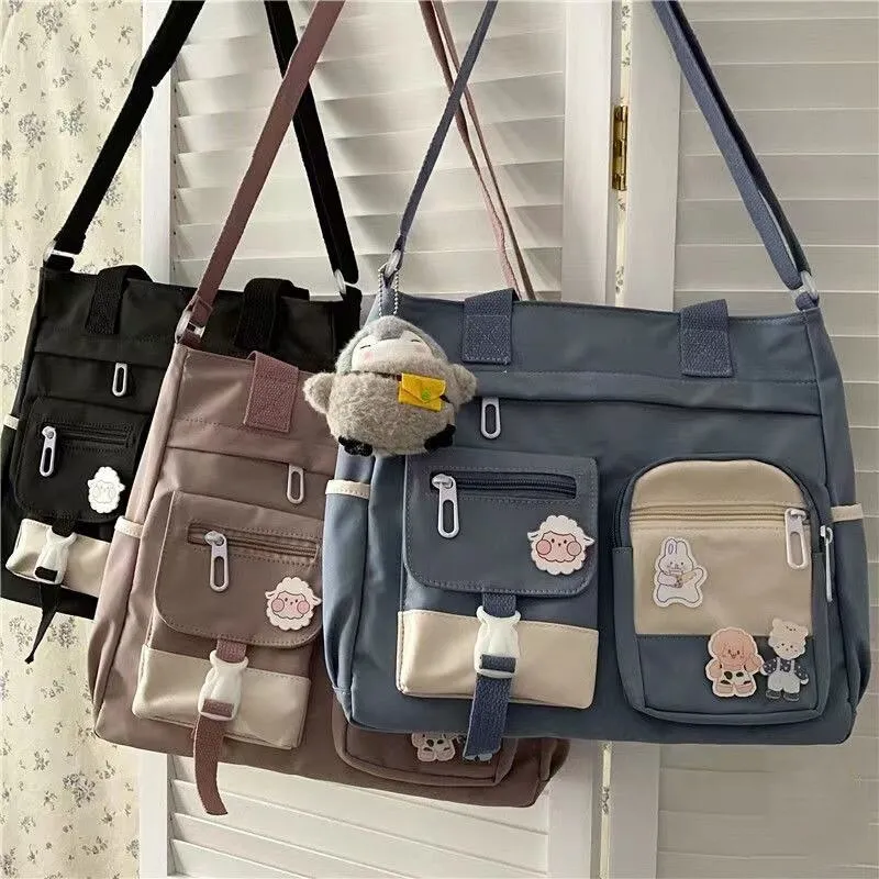 Kawaii Waterproof Canvas Handbag