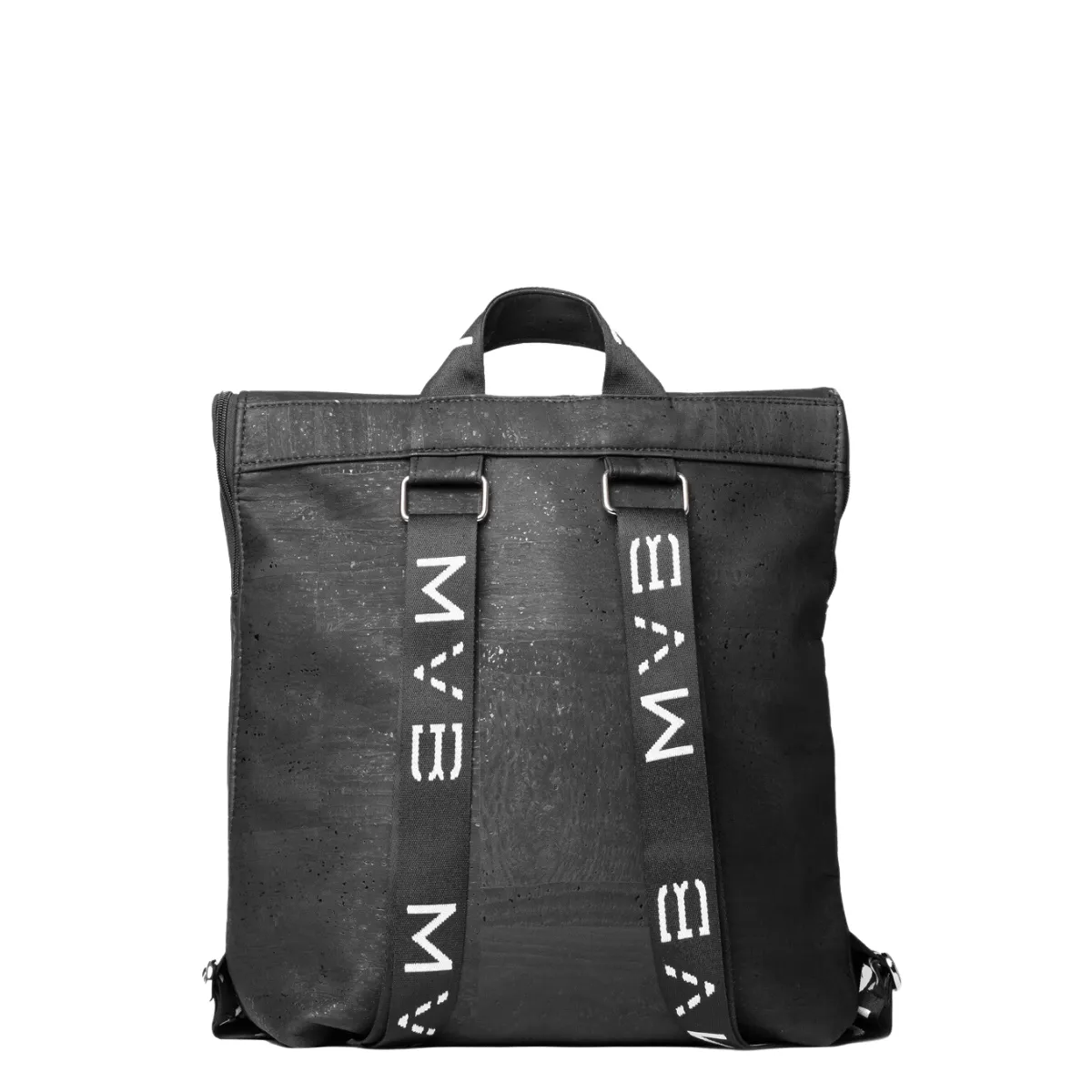 Laptop Cork Vegan Backpack | Black