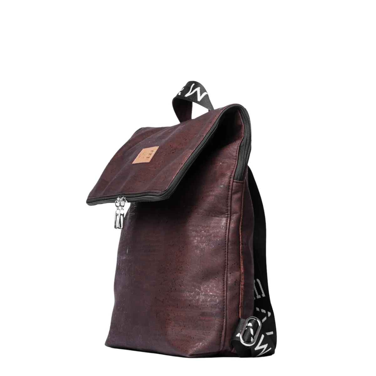 Laptop Cork Vegan Backpack | Dark Brown