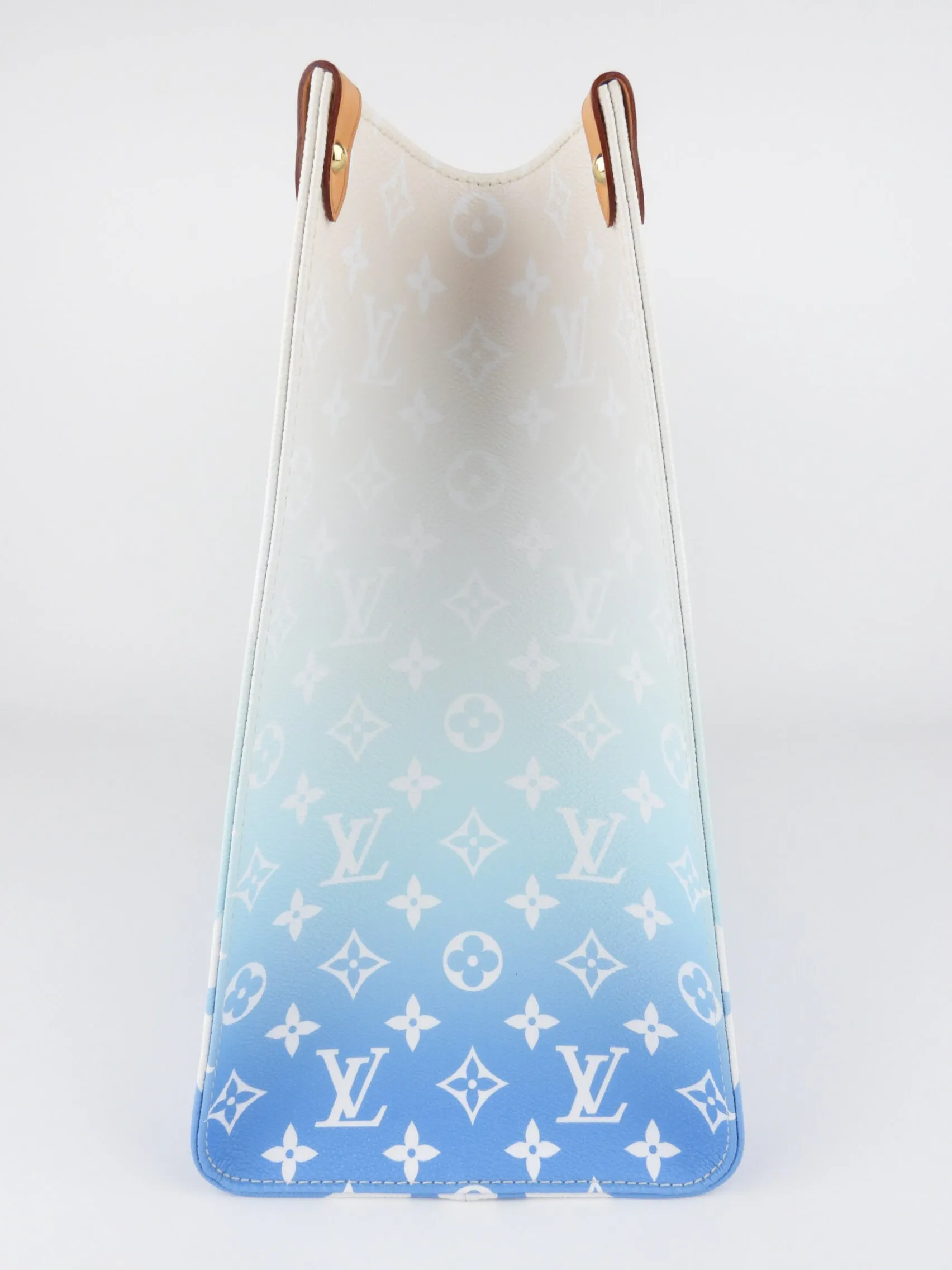 Louis Vuitton Blue Giant Monogram OnTheRun By The Pool GM Two Way Tote Bag