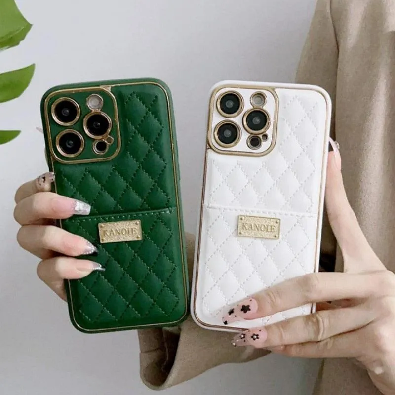 Luxury Leather Wallet Cute Phone Case - For iPhone 14, 13, 12 Pro Max, 14 Plus Cover