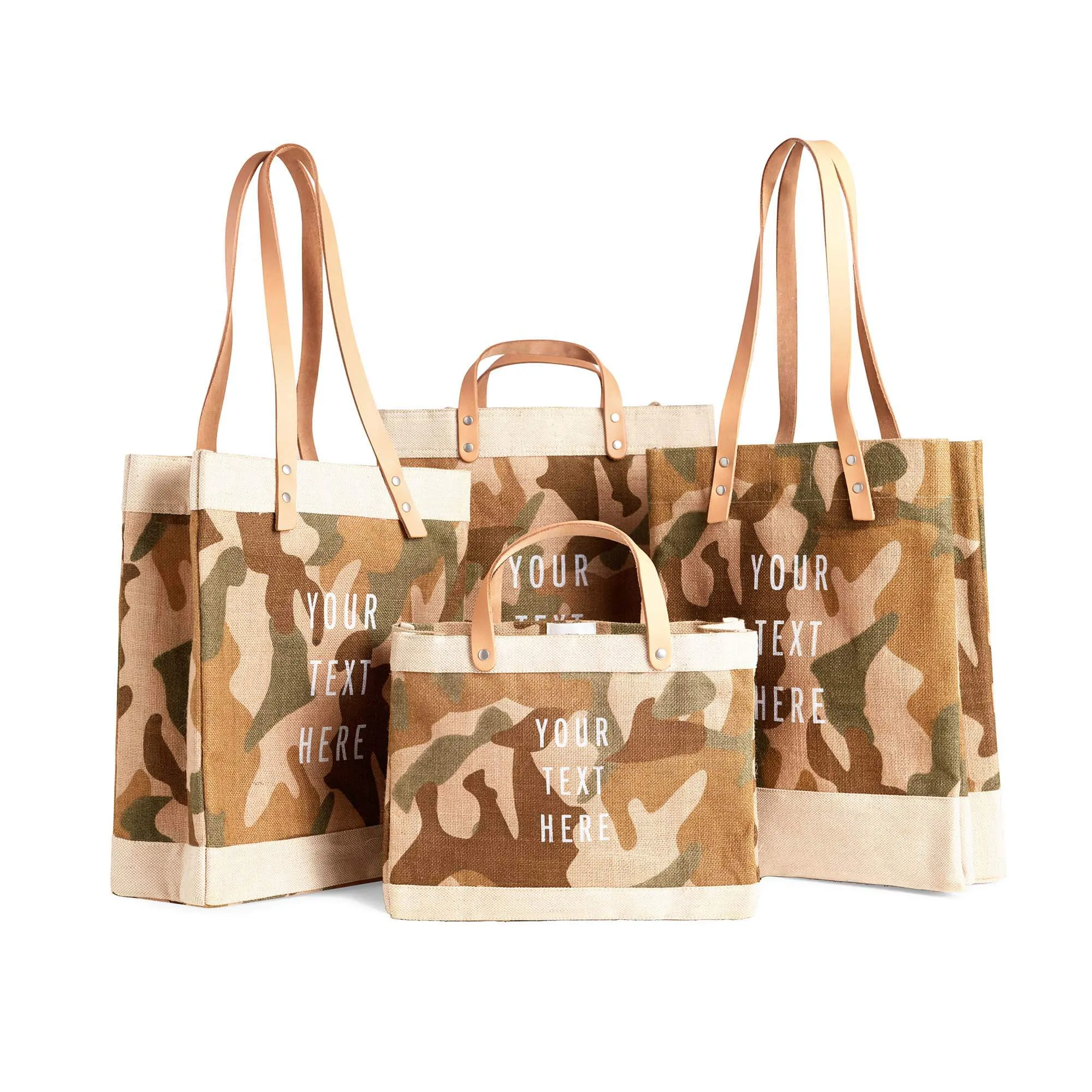 Market Tote in Safari