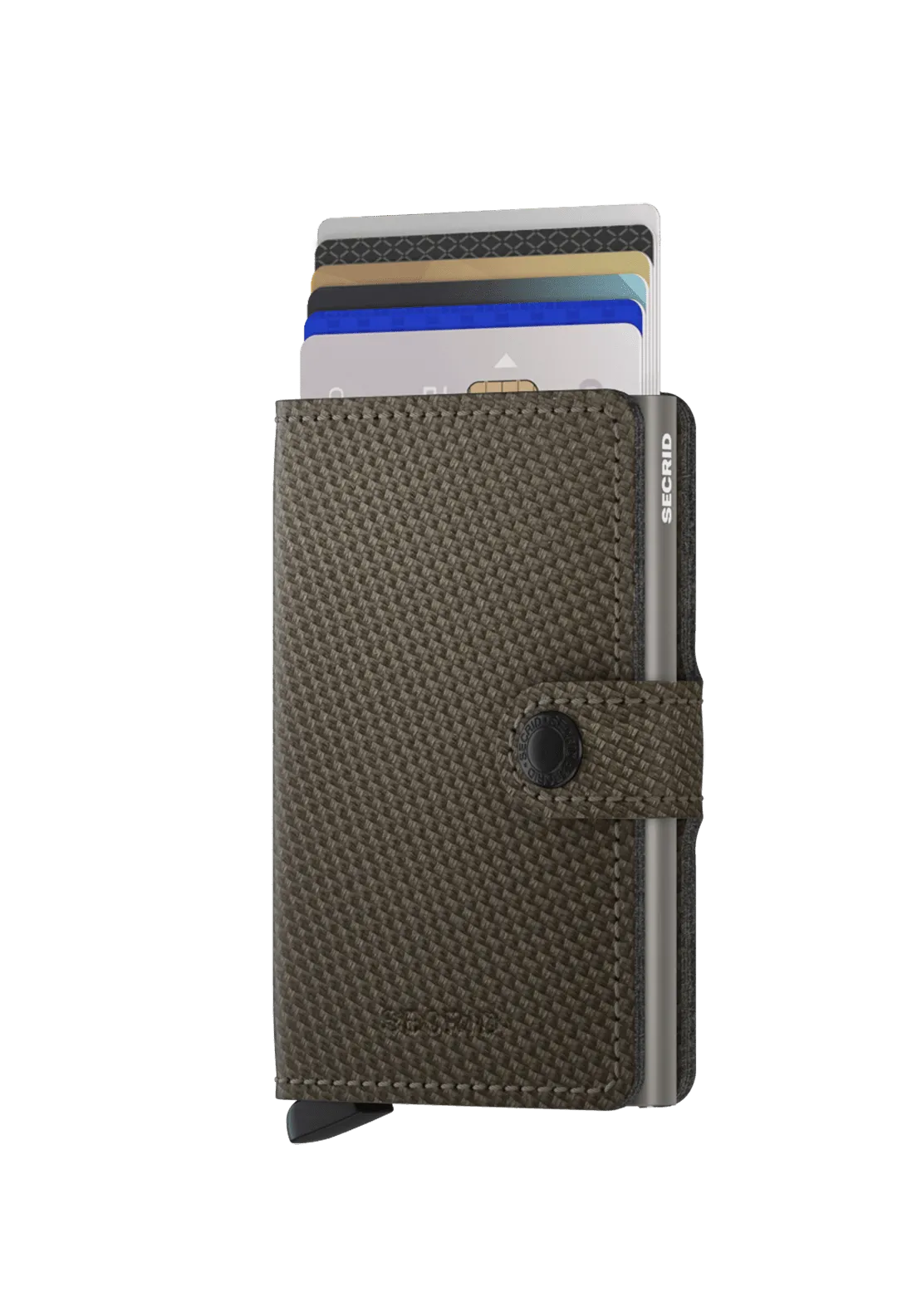 Mini Carbon Wallet - Khaki