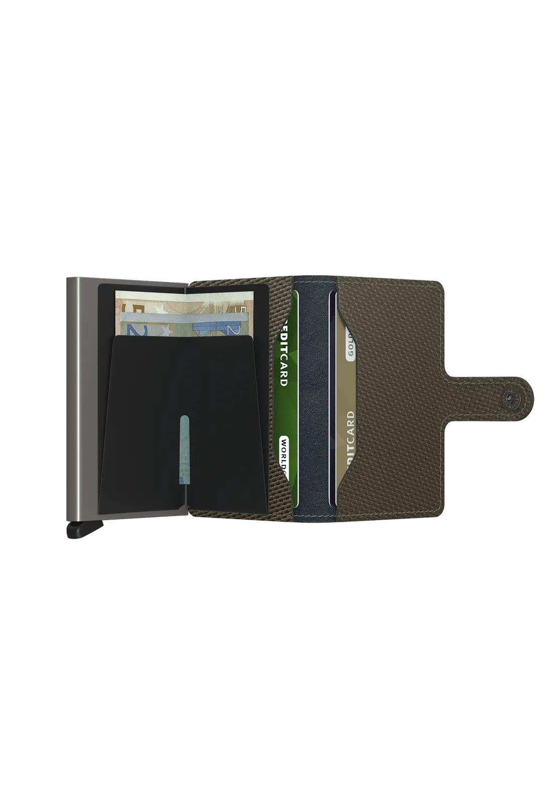 Mini Carbon Wallet - Khaki