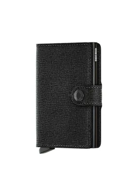 Mini Crisple Wallet - Black