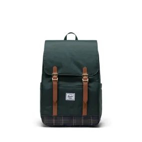 Mochila Herschel Retreat Small Darkest Spruce Winter Plaid