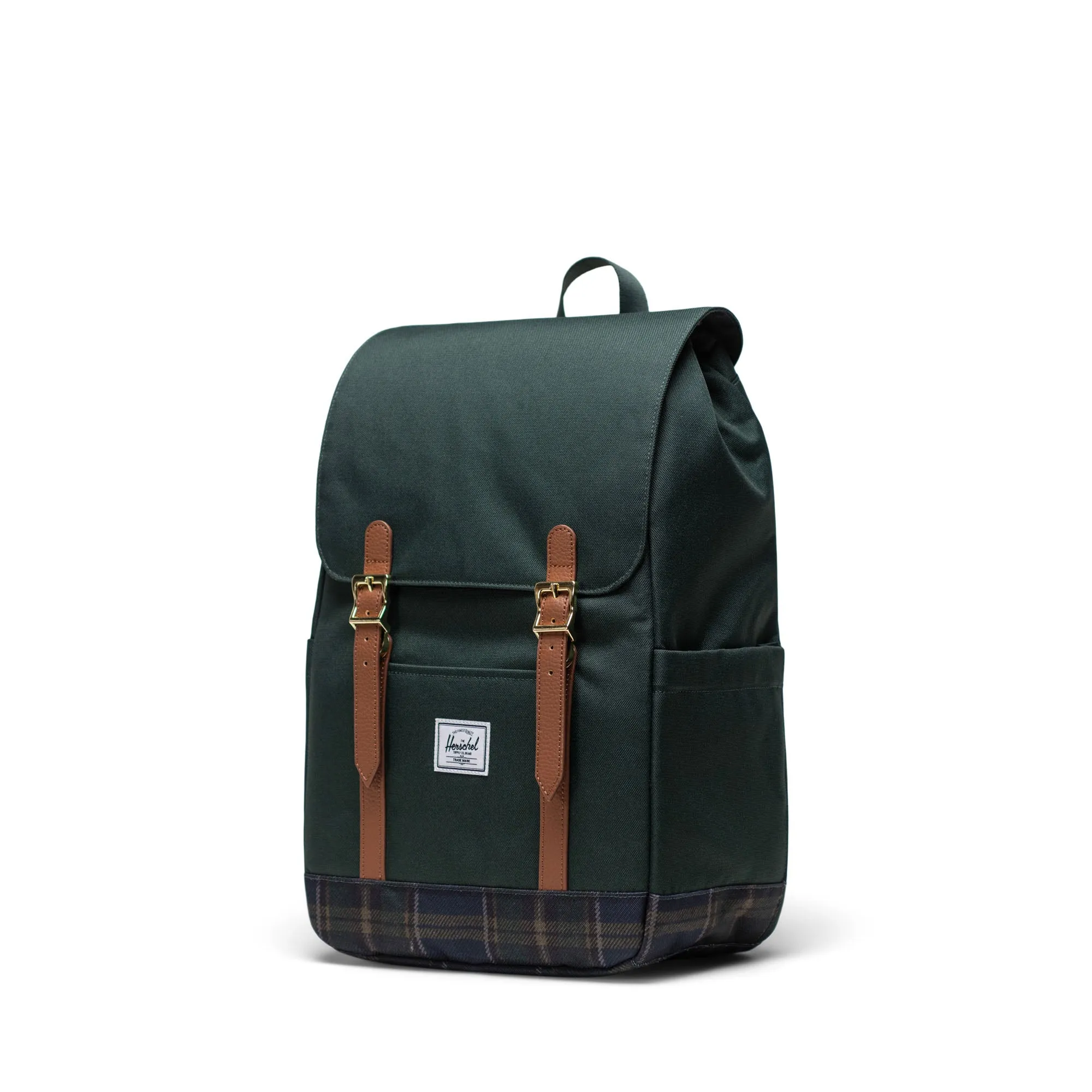 Mochila Herschel Retreat Small Darkest Spruce Winter Plaid