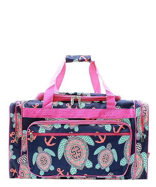 Monogrammed Sea Turtle Duffel bag SOLD OUT