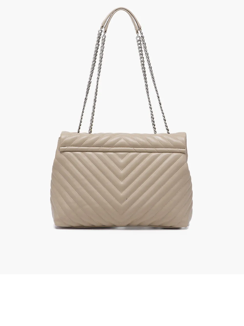 Moonlight Bowling Shoulder Bag Synthetic - Taupe