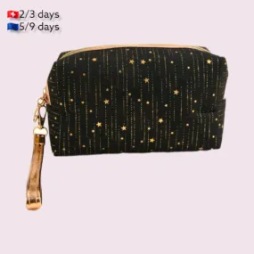 Neceser Stars Gold | Makeup Bag