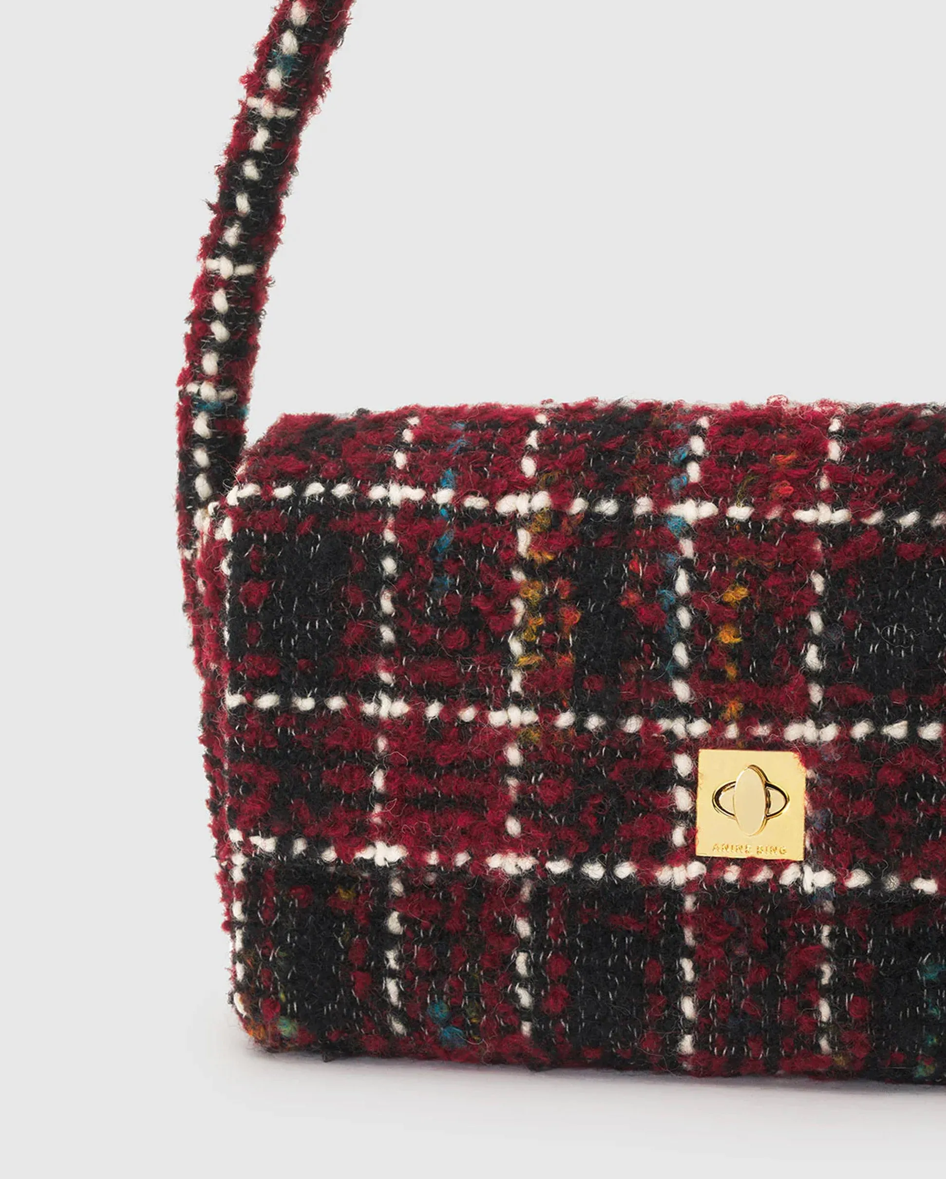 NICO BAG / CHERRY PLAID