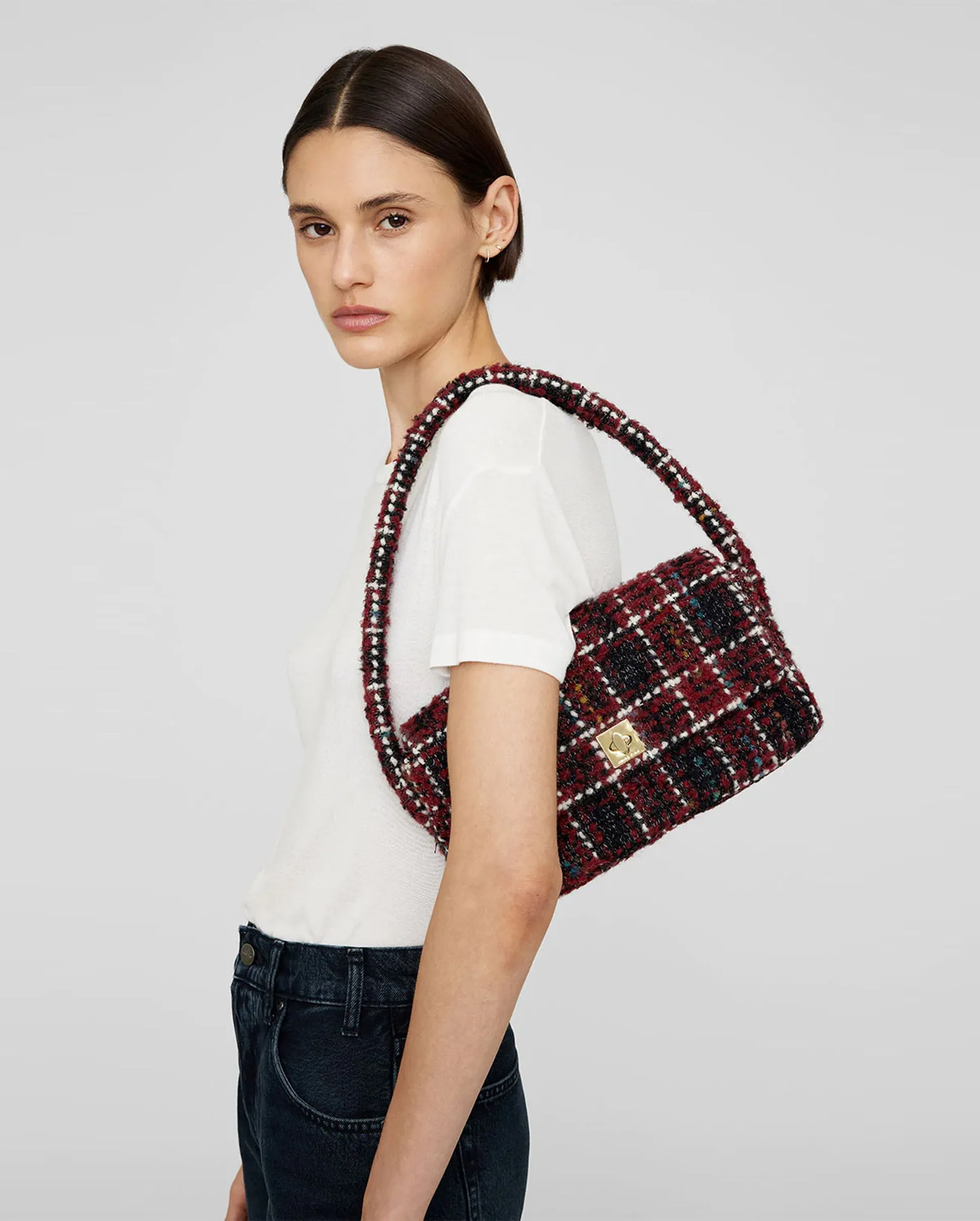 NICO BAG / CHERRY PLAID